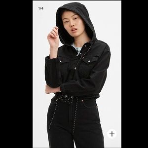 NWT Levi’s Cinched Anorak trucker Cropped Jacket